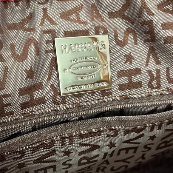 Harvey's Lola Bag with Braided Handle fushia color - Picture 3 of 11